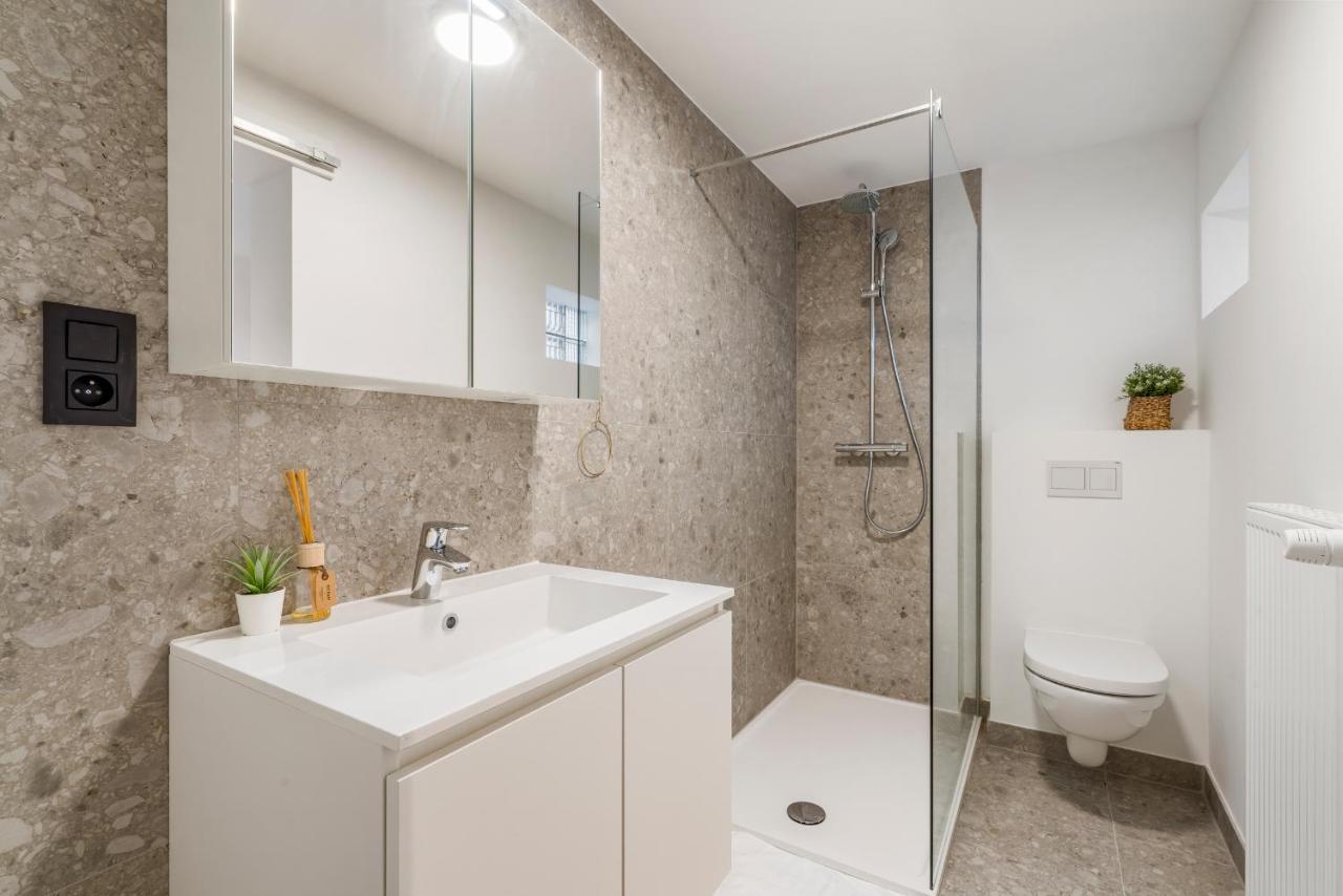 根特Cosy, Furnished & Renovated Flat With Outside Lounge公寓 外观 照片
